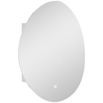 Dulap Baie LED, Anti-Condens, Iluminare Reglabila 3 Tonuri, Alb, Montare pe Perete