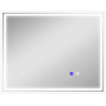 Oglinda de Baie cu Lumini LED, 90x70cm
