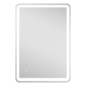Oglinda de Baie Touch 70x100 cm cu LED 3 Tonuri de Lumina si Antiaburire