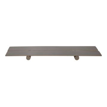 Raft pentru baie maro de montat pe perete din oțel inoxidabil Pieni – OYOY Living Design