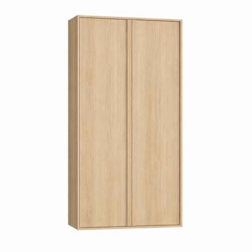 Dulap coloana mare suspendat KolpaSan Storia 2 usi 80x150 cm finisaj acacia