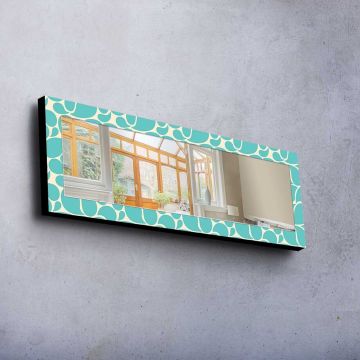 Oglinda decorativa, 40120MA-001, LEMN DE PIN, Lemn (Grosime: 27 mm, Multicolor