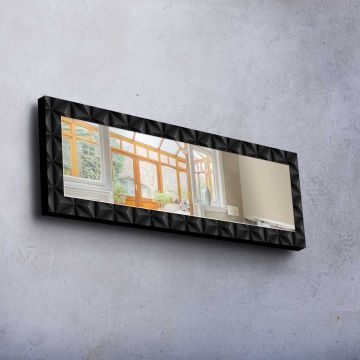 Oglinda decorativa, 40120MA-024, LEMN DE PIN, Lemn (Grosime: 27 mm, Multicolor