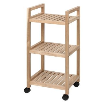 Etajeră de baie în culoare naturală 35x72 cm Acina – Wenko