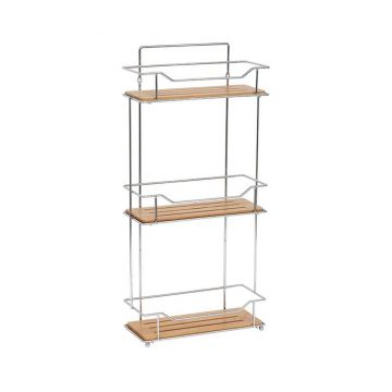 Suport accesorii de baie Tendance, metal, 27x12x57 cm - Tendance, Maro Suport accesorii de baie Tendance, metal, 27x12x57 cm - Tendance, Maro