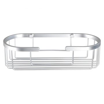 Suport accesorii de baie Wenko, aluminiu, 29x12x8 cm - Wenko, Multicolor Suport accesorii de baie Wenko, aluminiu, 29x12x8 cm - Wenko, Multicolor