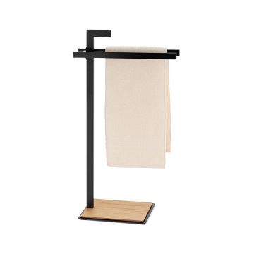 Suport pentru prosoape Kela Oak, negru Suport pentru prosoape Kela Oak, negru