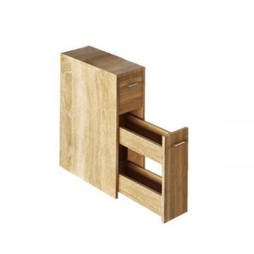 Dulap 2 sertare mdf stejar sonoma Natali Dulap 2 sertare mdf stejar sonoma Natali