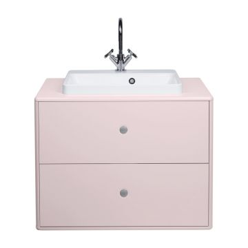 Dulap și chiuvetă pentru baie Tom Tailor Color Bath, roz