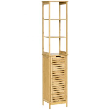 Kleankin mobilier baie tip turn, lemn, 34x30x173 cm | AOSOM RO