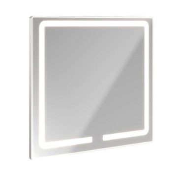 Oglinda cu iluminare LED Massi Marama 80x70 cm crom