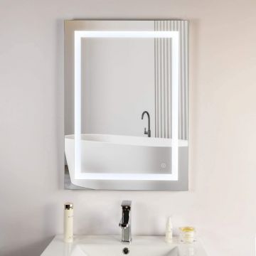 Oglinda de baie Habison, LED, 60 x 80 cm Oglinda de baie Habison, LED, 60 x 80 cm