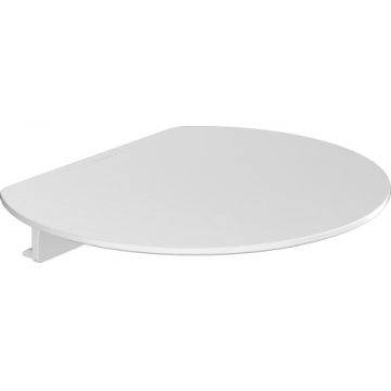 Raft Hansgrohe WallStoris cu fixare pe bara suport  alb mat