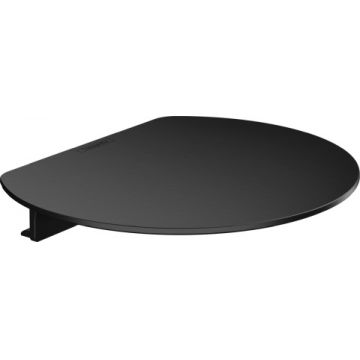 Raft Hansgrohe WallStoris cu fixare pe bara suport  negru mat