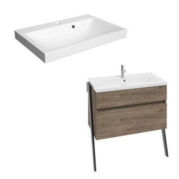 Set dulap baza suspendat Defra Op-Arty nuc rockford cu lavoar compozit Olex 80 Set dulap baza suspendat Defra Op-Arty nuc rockford cu lavoar compozit Olex 80