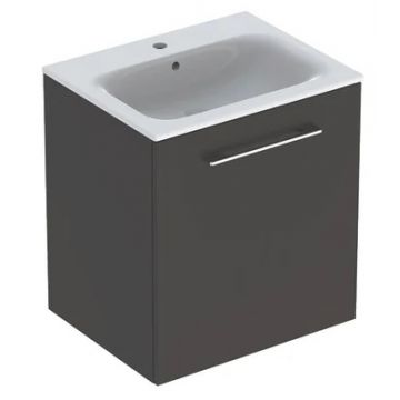 Set mobilier Geberit Selnova Square lavoar 60cm cu margine ingusta si dulap cu o usa lava mat Set mobilier Geberit Selnova Square lavoar 60cm cu margine ingusta si dulap cu o usa lava mat