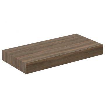 Blat pentru lavoar Ideal Standard Adapto 105x50.5x12cm maro inchis