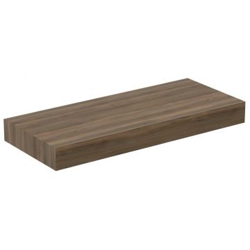 Blat pentru lavoar Ideal Standard Adapto 120x50.5x12cm maro inchis