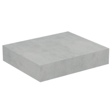 Blat pentru lavoar Ideal Standard Adapto 60x50.5x12cm gri