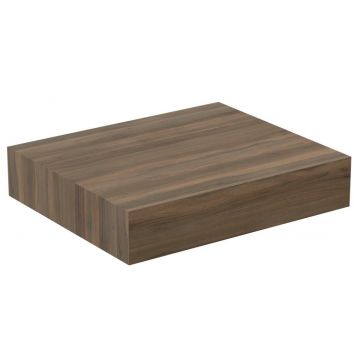 Blat pentru lavoar Ideal Standard Adapto 60x50.5x12cm maro inchis