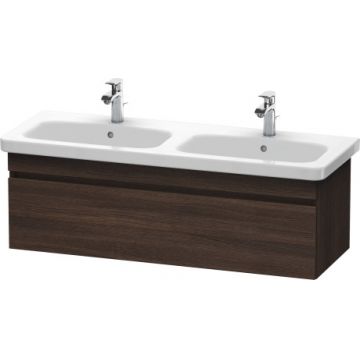 Dulap baza Duravit DuraStyle 123x44.8cm sertar cu inchidere lenta castan inchis