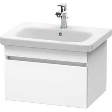 Dulap baza Duravit DuraStyle 58x44.8cm sertar cu inchidere lenta alb mat