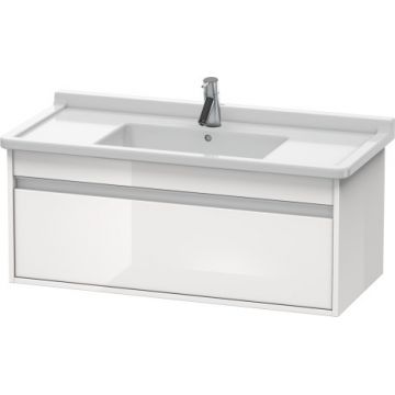 Dulap baza Duravit Ketho 100x46.5cm sertar inchidere lenta alb lucios