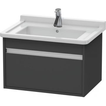 Dulap baza Duravit Ketho 65x46.5cm sertar inchidere lenta grafit mat