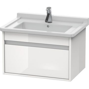 Dulap baza Duravit Ketho 80x46.5cm sertar inchidere lenta alb lucios