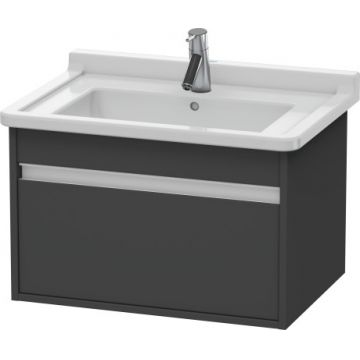 Dulap baza Duravit Ketho 80x46.5cm sertar inchidere lenta grafit mat
