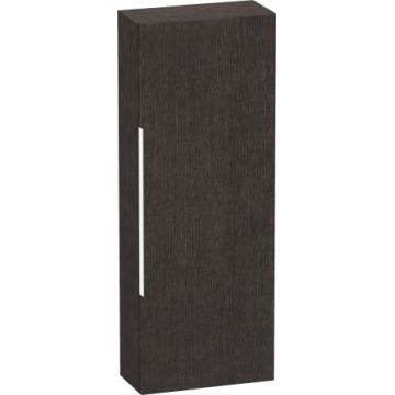 Dulap inalt suspendat Duravit Happy D.2 132x50x24cm deschidere dreapta stejar inchis