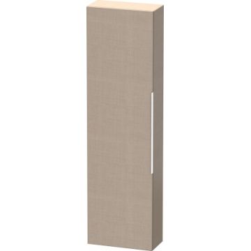Dulap inalt suspendat Duravit Happy D.2 176x50x24cm deschidere stanga bej decor linen