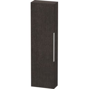 Dulap inalt suspendat Duravit Happy D.2 176x50x24cm deschidere stanga stejar inchis