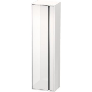 Dulap inalt suspendat Duravit Ketho 36x50x180cm deschidere stanga alb lucios