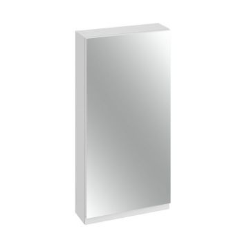 Dulap baie cu oglinda CS Monde - 40 cm, suspendat, alb