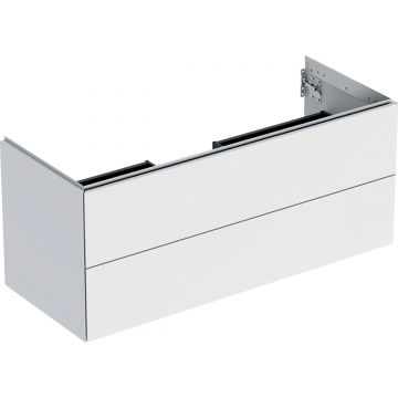 Dulap baza Geberit ONE cu 2 sertare 120cm alb mat