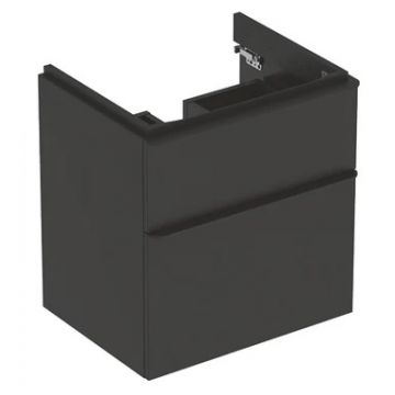 Dulap baza Geberit Smyle Square cu 2 sertare 60cm lava mat