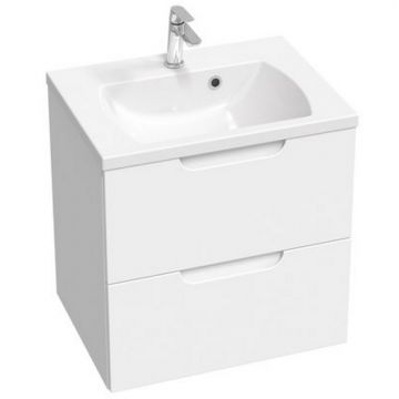 Dulap baza pentru lavoar Ravak SD Classic II 600 cu 2 sertare 60cm alb