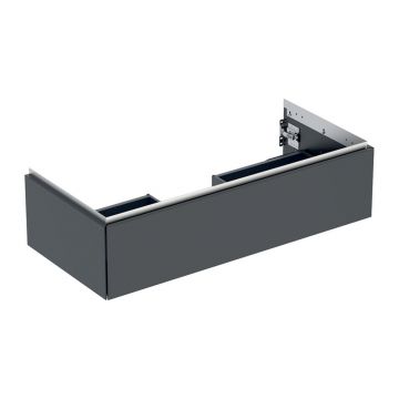 Dulap baza suspendat Geberit One negru mat 105 cm