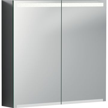 Dulap dublu cu oglinda si iluminare Geberit Option 75cm