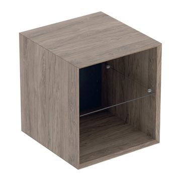 Dulap mediu suspendat Geberit One nuc american Hickory 45 cm