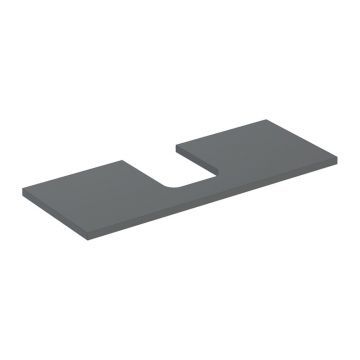 Blat pentru lavoar Geberit One cu decupaj in mijloc 120 cm lava mat