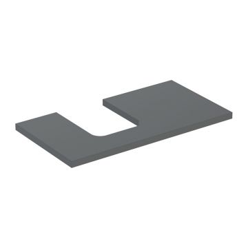 Blat pentru lavoar Geberit One cu decupaj in stanga 90 cm lava mat