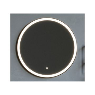 Oglinda cu iluminare si dezaburire Fluminia Black-Boy-60 60 cm