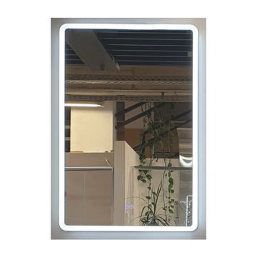 Oglinda cu iluminare si dezaburire Fluminia Morris Superlight 60 cm