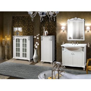 Oglinda Versailles Argint