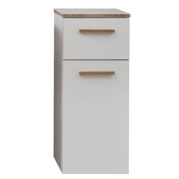 Dulap de baie suspendat alb 30x72 cm Set 923 - Pelipal