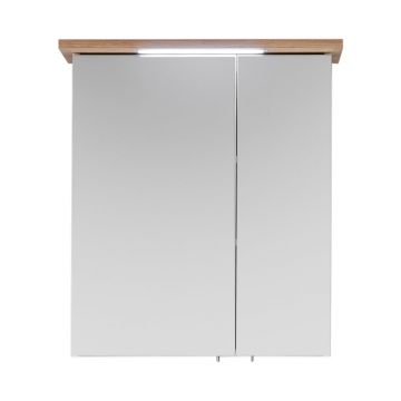 Dulap de baie suspendat alb cu oglindă 60x72 cm Set 923 - Pelipal Dulap de baie suspendat alb cu oglindă 60x72 cm Set 923 - Pelipal