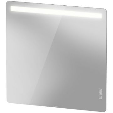 Oglinda cu iluminare LED Duravit Luv 1200x1200mm panel operare Touchless