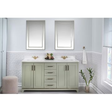 Set mobilier de baie (3 piese), Jussara, Ontario 60, Verde